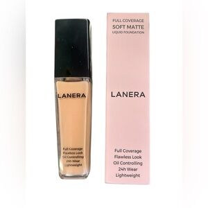 LANERA Full Coverage Foundation in Peach